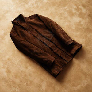 Gabardina de Hombre de Primera Calidad, Cuero de Gamuza Ecológico, Ligera, con Textura Pulida y Ajuste Cómodo - Product Image 4