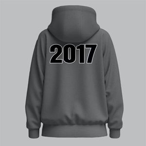 เสื้อฮู้ดแขนยาวสำหรับผู้หญิงเสื้อมีฮู้ดแขนยาวลายอัลฟาแลมบ์ดา PSI แนวสตรีทแวร์ - Product Image 4