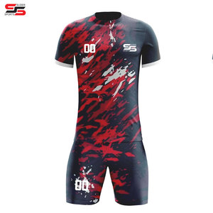 Diseño personalizado mejor poliéster sublimación fútbol uniformes OEM precio al por mayor uniforme de fútbol - Product Image 6