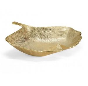 ชามอลูมิเนียม2ชั้นสำหรับตกแต่งบ้านโรงแรมสีทอง - Product Image 2