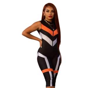 Women Fitness Romper One Piece Jumpsuit Bodycon Workout Wear Stretch Sports Activewear Outfit - Product Image 3