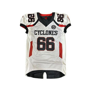 Maillot de football américain authentique personnalisé pour les jeunes Tissu respirant Premier fournisseur de vêtements de football personnalisés au Pakistan - Product Image 3