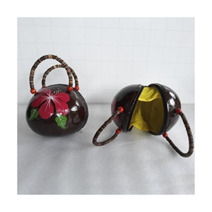 Bolso de concha de coco de diseñador para mujer recién llegado/bolso hecho a mano diseño personalizado Coco-ecológico de Vietnam - Product Image 2