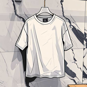 Personnalisé de haute qualité T-shirt en jersey confortable et respirant à la mode pour hommes avec logo personnalisé Design vierge 100% coton - Product Image 6