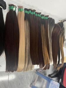 European Natural Wave Hair Bulk No Weft Cuticle Aligned Human Hair for <b>Braiding</b> 2023 Hot Selling From Vietnam - Product Image 3