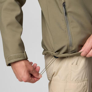 Veste matelassée pour homme à manches longues avec capuche amovible, coque en nylon, isolée, chaude, légère, style à capuche, idéale pour le temps froid - Product Image 5