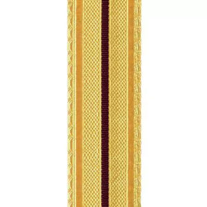 งานถักเปียสำหรับงานพิธี/ลูกไม้ฝรั่งเศสลายดอกไม้ประดับด้วยลวดทอง งานแฮนด์เมด สีและขนาดตามสั่ง วัสดุคุณภาพสูง ลดราคา - Product Image 6