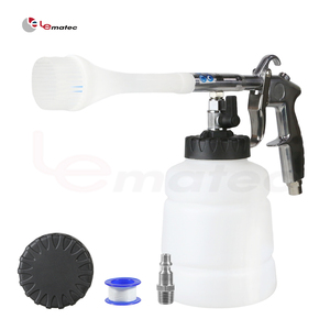 เครื่องพ่นโฟมโลหะแบบพกพา Lematec 90 Psi พร้อมเครื่องอัดอากาศสำหรับทำความสะอาดรถยนต์ - Product Image 1