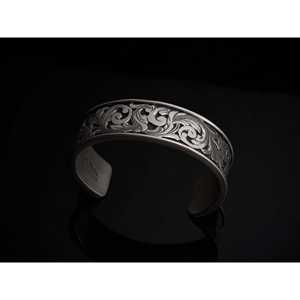 Brazalete Winston de Plata de Ley - Product Image 1