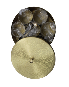 Caja de Especias Clásica de Latón para Regalos, Origen India - Product Image 3