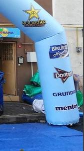 ลูกโป่งทรงโค้งขนาด12เมตร,ลูกโป่งสำหรับโฆษณาแบบปรับแต่งได้พิมพ์ข้อความโลโก้ได้ - Product Image 5