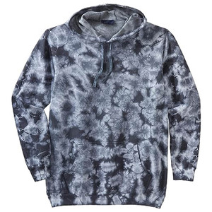 เสื้อฮู้ดแขนยาวแบบสวมหัวมีฮู้ดแขนยาวโอเวอร์ไซส์สำหรับผู้ชาย - Product Image 5