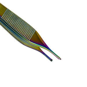 El mejor proveedor, Material de acero inoxidable, pinzas para tejidos Adson, Punta dentada, instrumento médico, pinzas para tejidos Adson - Product Image 3
