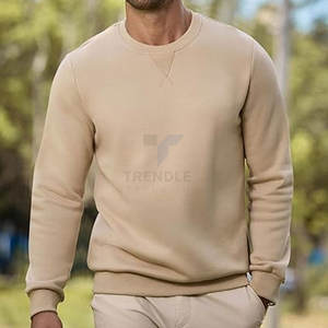 Sudadera de Hombre con Forro de Sherpa de Algodón, Cálida, Informal, de Felpa, Cuello Alto, Manga Larga, Gruesa, Suave, Bordada, para Invierno y Otoño - Product Image 6