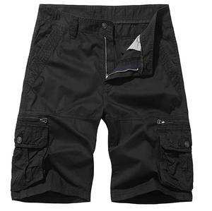 Prix en gros Shorts cargo pour hommes Gym en plein air travail mode décontractée multi-poches longueur genou Shorts cargo pour hommes - Product Image 3