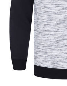 Sudadera de forro polar Premium de gran tamaño con logotipo personalizado de 350g, sudadera cuadrada de algodón de invierno Lisa para hombre, venta al por mayor - Product Image 5