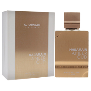 Al Haramain ambra Oud-White Edition per Unisex 3.4 oz fresco EDP Spray liquido Parfum - Product Image 3