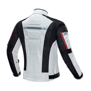 แจ็กเก็ตผ้า Cordura สำหรับผู้ใหญ่เสื้อแจ็กเก็ตแข่งรถมอเตอร์ไซด์พิมพ์ลายโลโก้ได้ตามต้องการ - Product Image 3