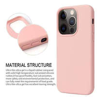 Coque de téléphone portable en silicone liquide personnalisée pour sublimation – Design de luxe vierge, isolée, antichoc et étanche