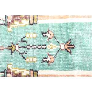 พรมตุรกี, พรมขนาดเล็ก 2.3x4.6 ฟุต, พรมลายดอกไม้สีเขียว - Product Image 5