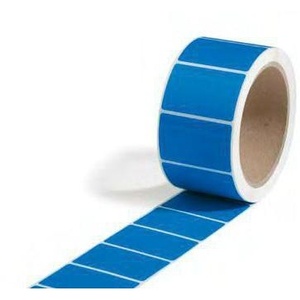 500 Pcs/<b>roll</b> <b>Blue</b> 50x32mm Security Packaging Labels for TRANSPAK - Product Image 1