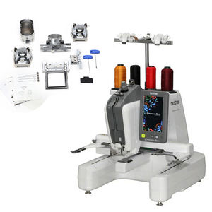 Máquina de bordar industrial/comercial computarizada de doble cabezal y 9 agujas, con bastidor móvil, 2000W, multivoltaje, de alta resistencia, 125kg - Product Image 2