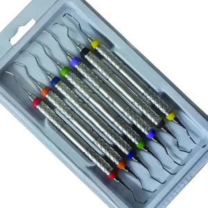 Instrumentos quirúrgicos dentales Gracey Curettes Set 1/2-13/14 CNC Diseñado Diamond Sand Coated Dental Periodontal Instruments - Product Image 1