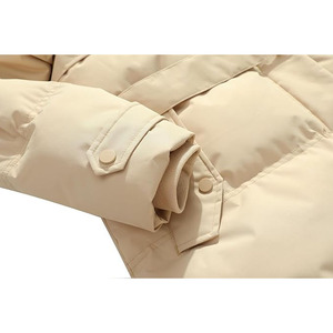 Veste d'hiver matelassée pour femme, tendance et moderne, coupe classique, tissu respirant, coupe-vent, isolée, séchage rapide - Product Image 3