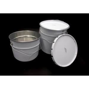 Customizable <b>tinplate</b> conical pails 240 mm available with lug lids, ring latch lids and total capacity from 7,5 up to 12,7 lt. - Product Image 5