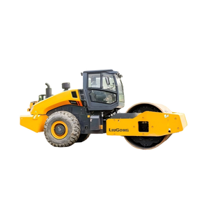 6636E 36Ton Compacteur de route à tambour unique Machines de construction vibrantes mécaniques - Product Image 1