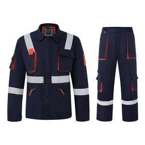Uniforme de Trabajo Ignífugo Reflectante de Alta Visibilidad para Hombre, 100% Poliéster, Clase 3 ANSI, Directo de Fábrica - Product Image 2