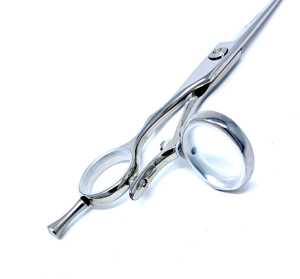 Tijeras giratorias para salón de belleza, mango giratorio de acero inoxidable, hoja afilada, corte de pelo, Pulgar giratorio, Logo personalizado - Product Image 2