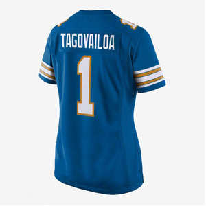Nouveau design maillot de football américain personnalisé respirant grande taille uniforme de football américain vêtements de sport 100% polyester - Product Image 4
