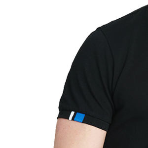 Venta al por mayor de los hombres Casual Polo Slim Fit Spandex Poliéster Personalizable Bordado Imprimir Manga Corta Ropa de Golf - Product Image 2