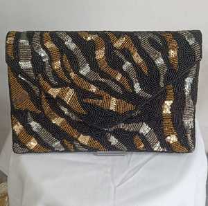 New Collection Indian Luxury Boho Beaded Messenger Shoulder Clutch <b>Bag</b> Handmade Portable Clutch Purse & Artistic Handmade Design - Product Image 3