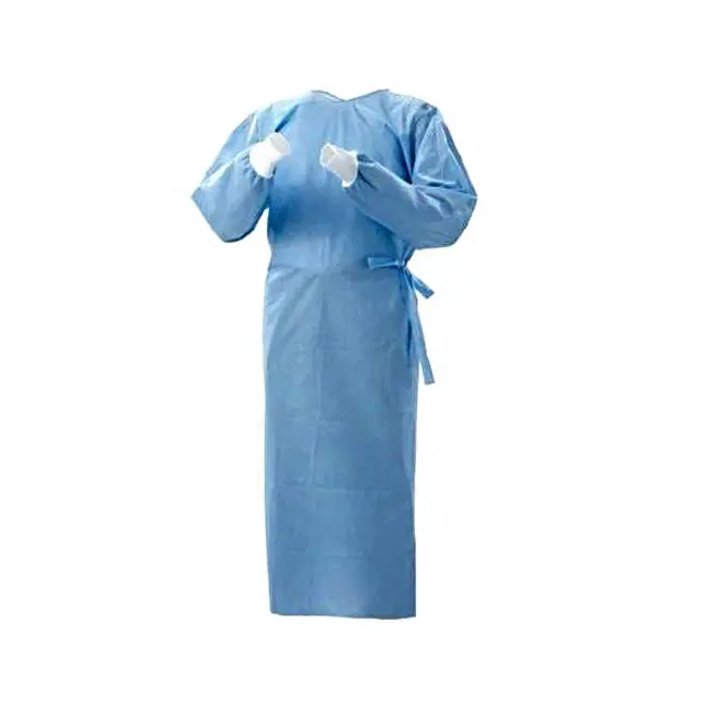 SUPERIOR QUALITY NON- WOVEN FABRIC WATER REPELLENT HOSPITAL USE WRAPAROUND GOWN