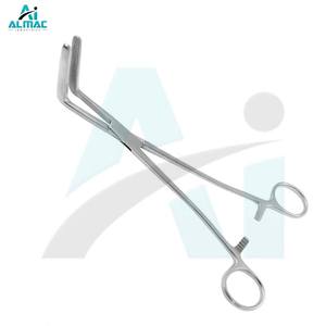 Forceps Wertheim Parametrium en acier de haute qualité ALMAC pour la chirurgie gynécologique avec une forte adhérence et une manipulation précise des tissus - Product Image 5