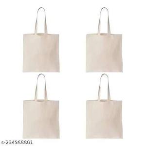 Sacs en coton ordinaire personnalisables pour la distribution en gros pour les promotions, les événements et la revente fourre-tout durables et durables en vrac - Product Image 1