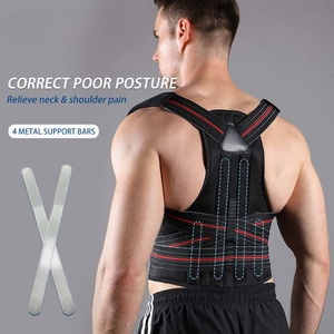 เข็มขัดพยุงหลังปรับระดับได้แบบมืออาชีพ ปี 2025  พร้อมโลโก้สั่งทำพิเศษ  วัสดุไนลอนและนีโอพรีน  ช่วยพยุงหลังส่วนบนและปรับท่าทาง - Product Image 4