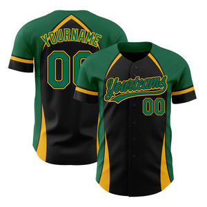 Camiseta de béisbol anti-UV para hombre con diseño de patrón 3D Ropa de equipo auténtica - Product Image 4