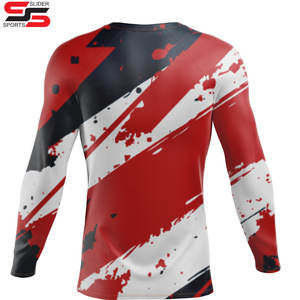 Nouvel arrivage de protège-éruptions cutanées pour hommes, entièrement sublimé, vêtements de compression MMA, vêtements de combat - Product Image 2