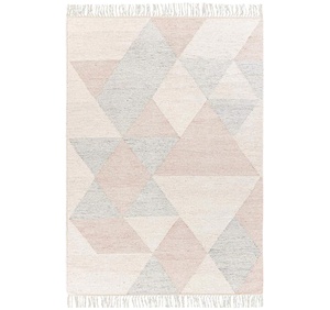 Offre Spéciale luxe Logo personnalisé conception motif brodé coton tufté tapis ensemble doux lavable géométrique couleur personnalisée antidérapant - Product Image 1