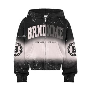 Sudadera con capucha de invierno de lana de algodón 100% de talla grande para hombre, nuevo diseño, estampado 3D, bordado, sólido, precio barato, Sudadera con capucha, talla XS - Product Image 5