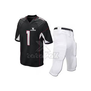 Uniforme de football américain Offre Spéciale 2025 polyester 100% fait nouveau style uniforme de football américain - Product Image 1