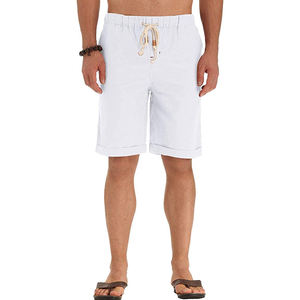 Short de sport vierge avec impression de logo personnalisé pour homme, jogging, plage, été, maille, short de survêtement pour homme - Product Image 1