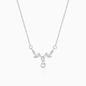 Silver Branchful <b>Fashion</b> <b>Necklace</b> - Product Image 5