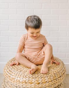 Conjunto de Pijamas de Lana Ecológicos para Bebé de 12 Meses a 8 Años, Unisex, Acanalados, Suaves, de Spandex/Algodón, Ajuste Cómodo para Dormir a Diario - Product Image 1