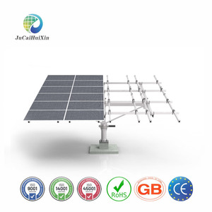 10kw 20 לוחות ערכת מערכת כפולה הושלמה מערכות רכיבים מרכזיים של מעקב השמש מעקב אחר ציר השמש הכפול - Product Image 3