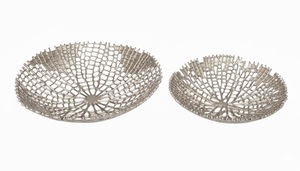 coral platter textured design serving ware platter <b>home</b> decor platter serving chocolate platter fruit holder platter - Product Image 5