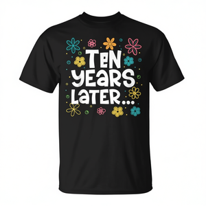Maglietta per Festa di Compleanno 10 Anni, Outfit per Ragazzi e Ragazze per la Celebrazione del Decimo Anno - Product Image 2
